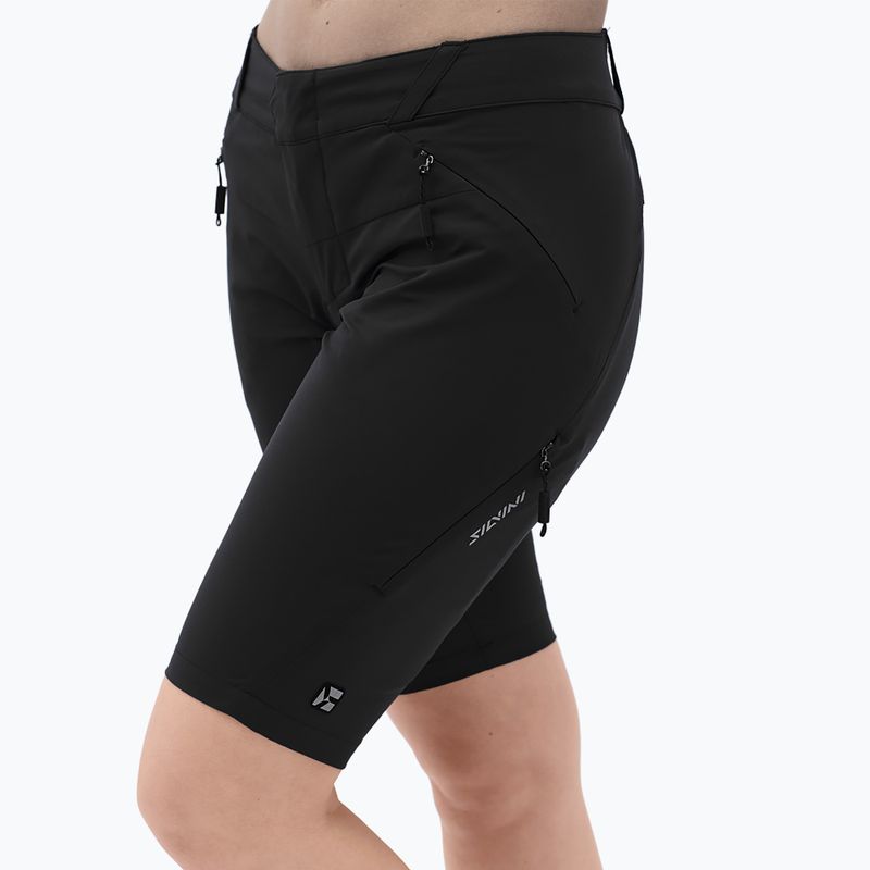 Pantaloncini da ciclismo donna SILVINI Alma nero 3120-WP1626/0808 2