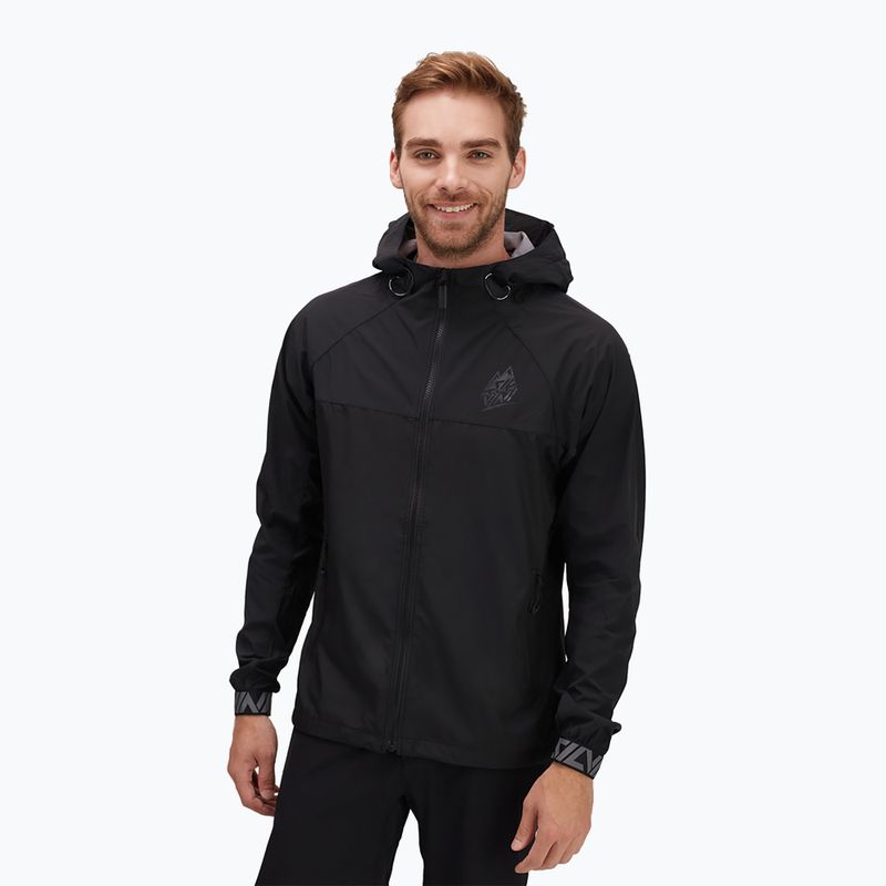 Giacca da ciclismo SILVINI Meleti uomo nero MJ1918