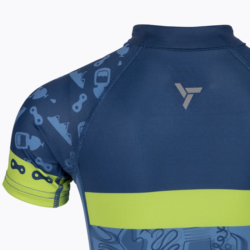 SILVINI Scrivia maglia ciclismo bambino blu 3119-CD1434/3042/110-131 5