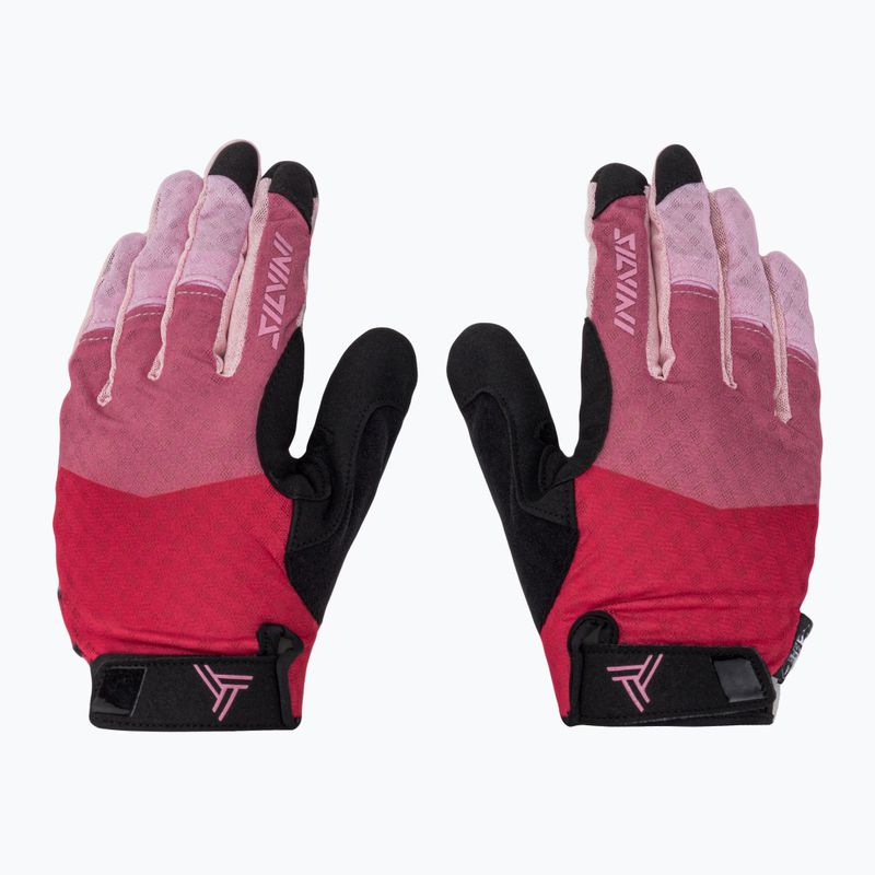 Guanti da ciclismo donna SILVINI Fiora rosso 3119-WA1430/9293 3