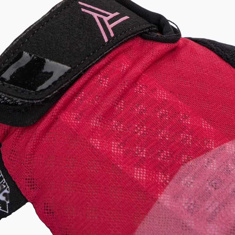 Guanti da ciclismo donna SILVINI Fiora rosso 3119-WA1430/9293 4