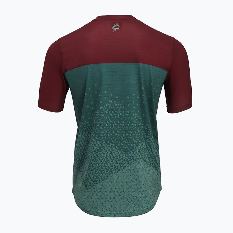 Maglia da ciclismo SILVINI Denno uomo verde bordeaux 3121-MD1803/92432 2