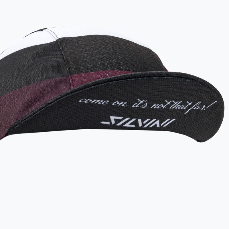 SILVINI Cameri berretto sottocasco da ciclismo nero 3121-UA1816/8520/UNI 6