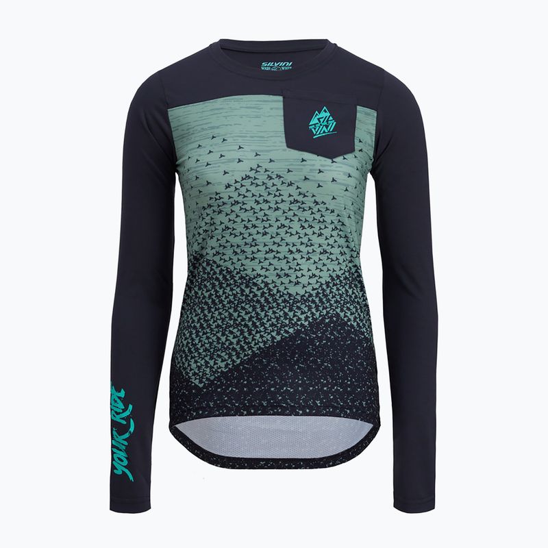 SILVINI maglia ciclismo donna Ella nero-verde 3122-WD2036/32411