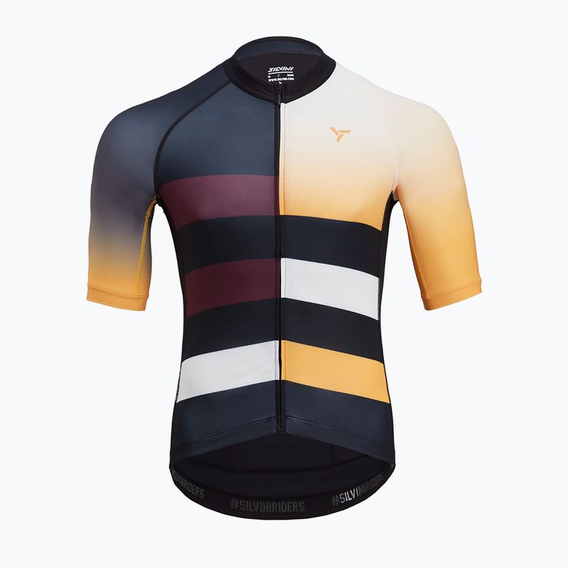 SILVINI maglia ciclismo uomo Mazzano nero/giallo 3122-MD2042/8702