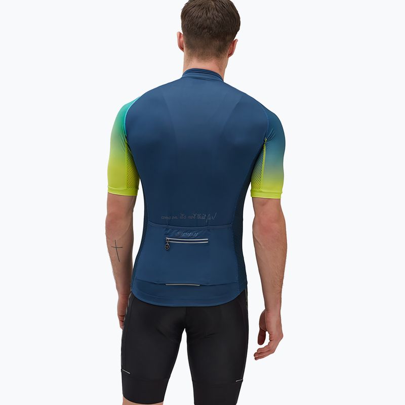 SILVINI maglia ciclismo uomo Mazzano blu/giallo 3122-MD2042/32422 2