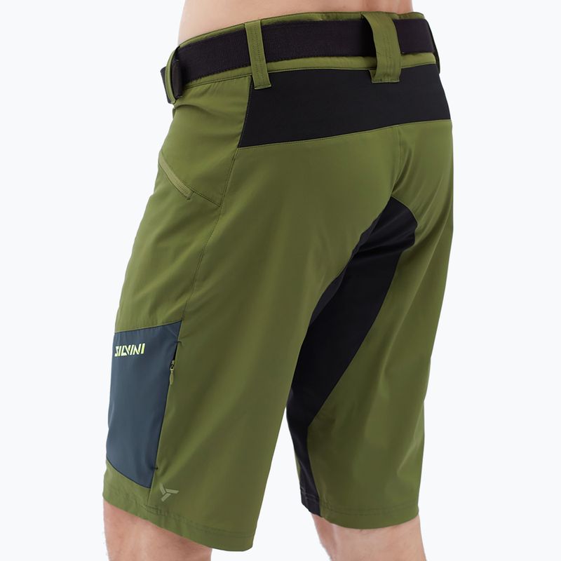 Pantaloncini da ciclismo SILVINI Rango Pro uomo verde 3123-MP2225/43362 4