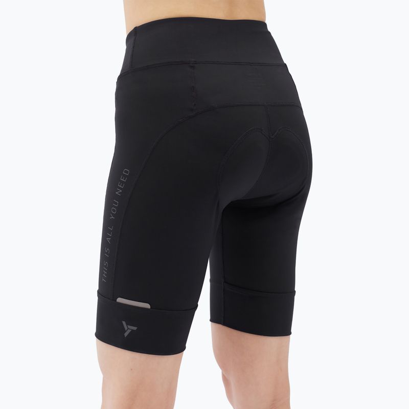 Pantaloncini da ciclismo da donna SILVINI Fortora nero 2