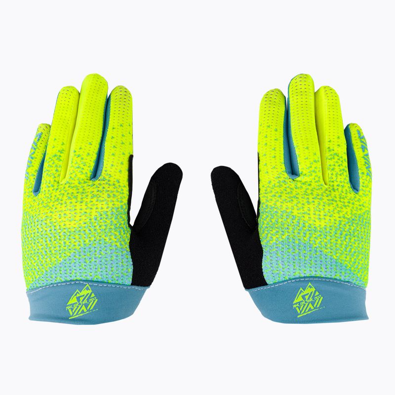 SILVINI guanti ciclismo bambino Calvi blu/giallo 3123-CA2270/30711 3