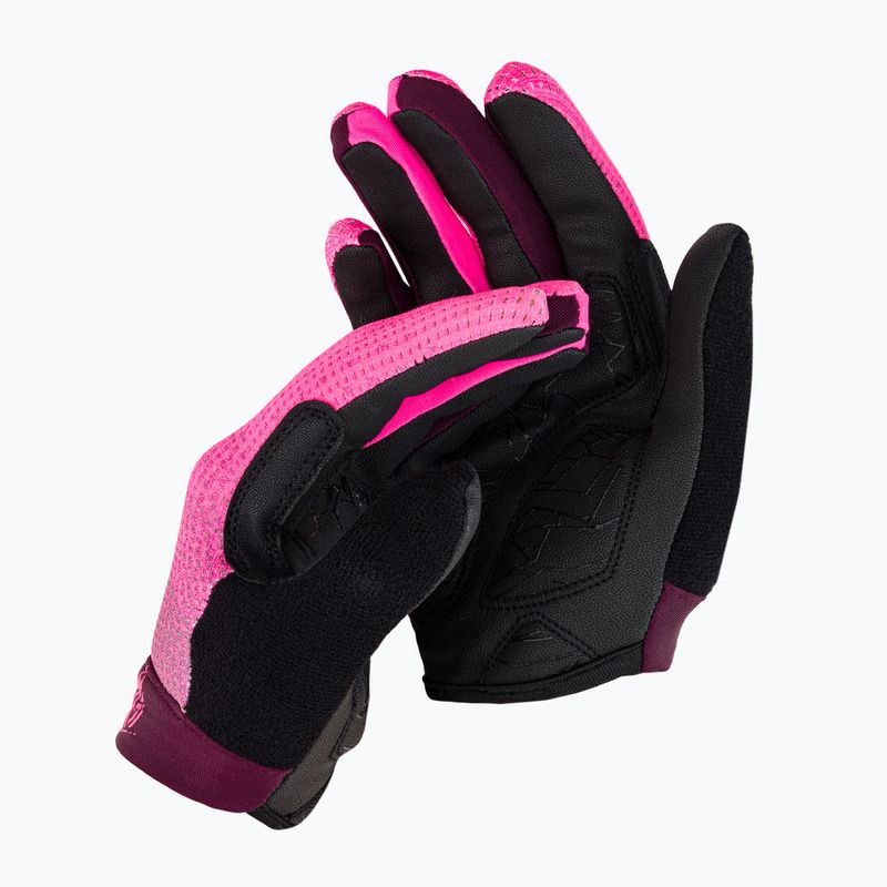 SILVINI Calvi guanti da ciclismo per bambini nero/rosa 3123-CA2270/52911