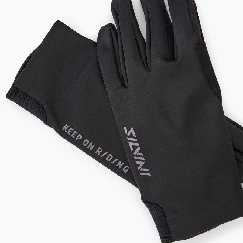 Guanti da ciclismo da uomo SILVINI Valtellina nero 4