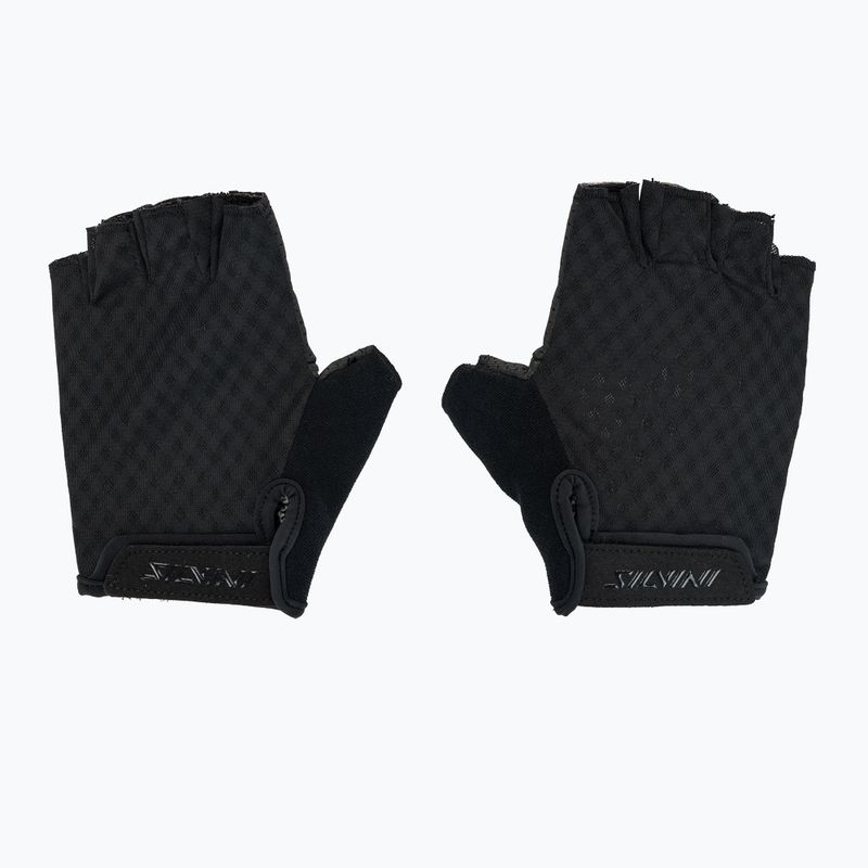 Guanti da ciclismo da uomo SILVINI Gaiono nero 2