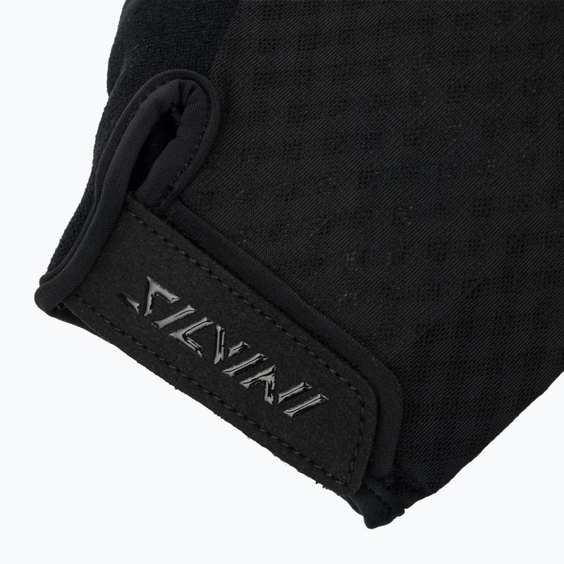 Guanti da ciclismo da uomo SILVINI Gaiono nero 4