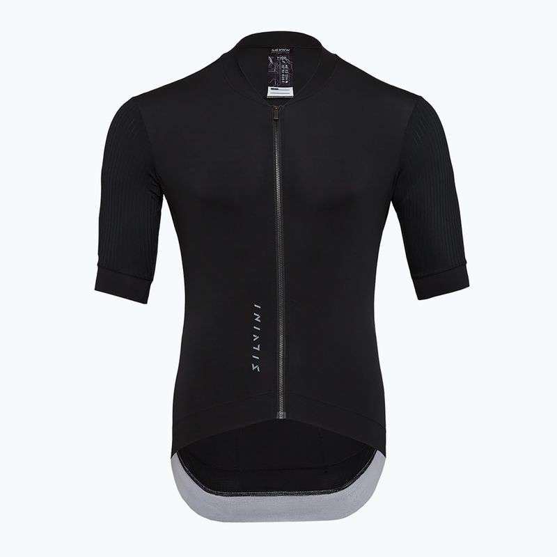 Maglia ciclismo uomo Silvini Trafoi nero