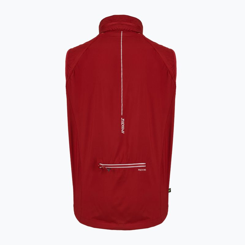 Giacca da ciclismo da uomo SILVINI Vetta merlot 8