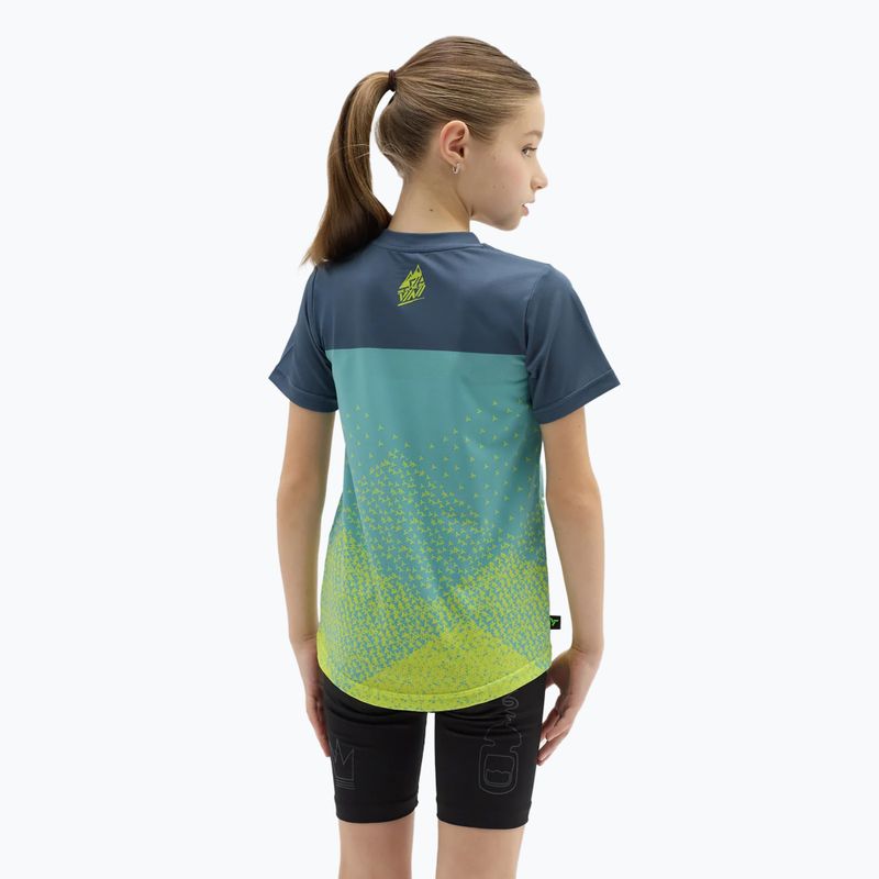 SILVINI maglia ciclismo bambino Denni neon/blu 3