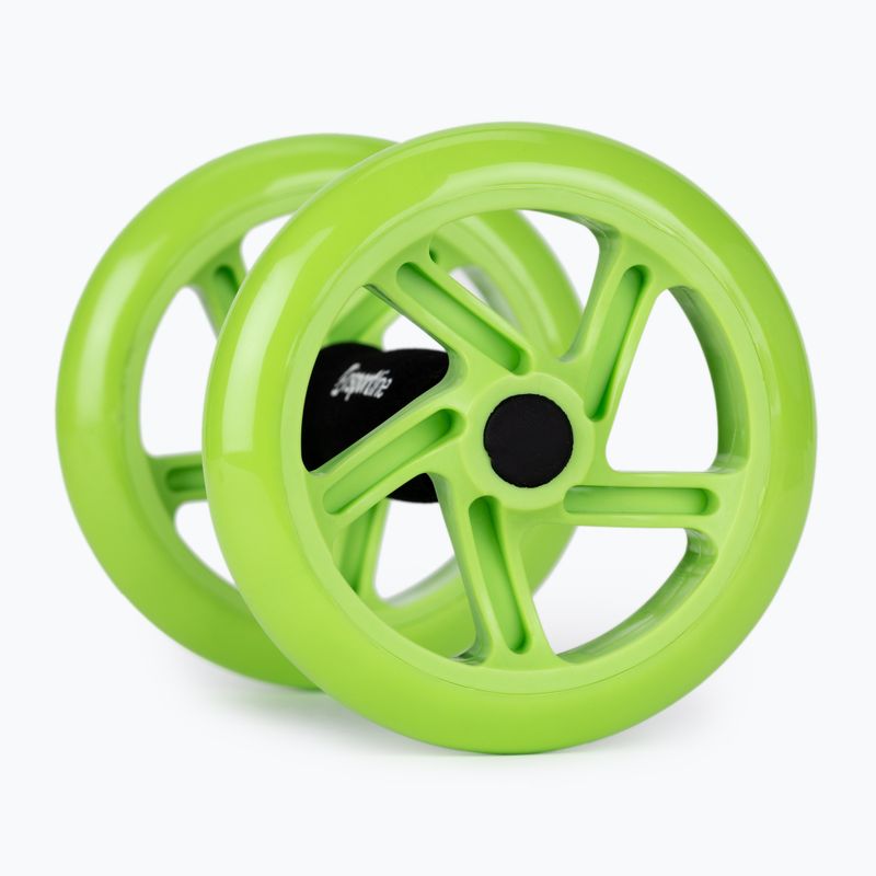 Ruote per esercizi InSPORTline Doppio verde 13474 2