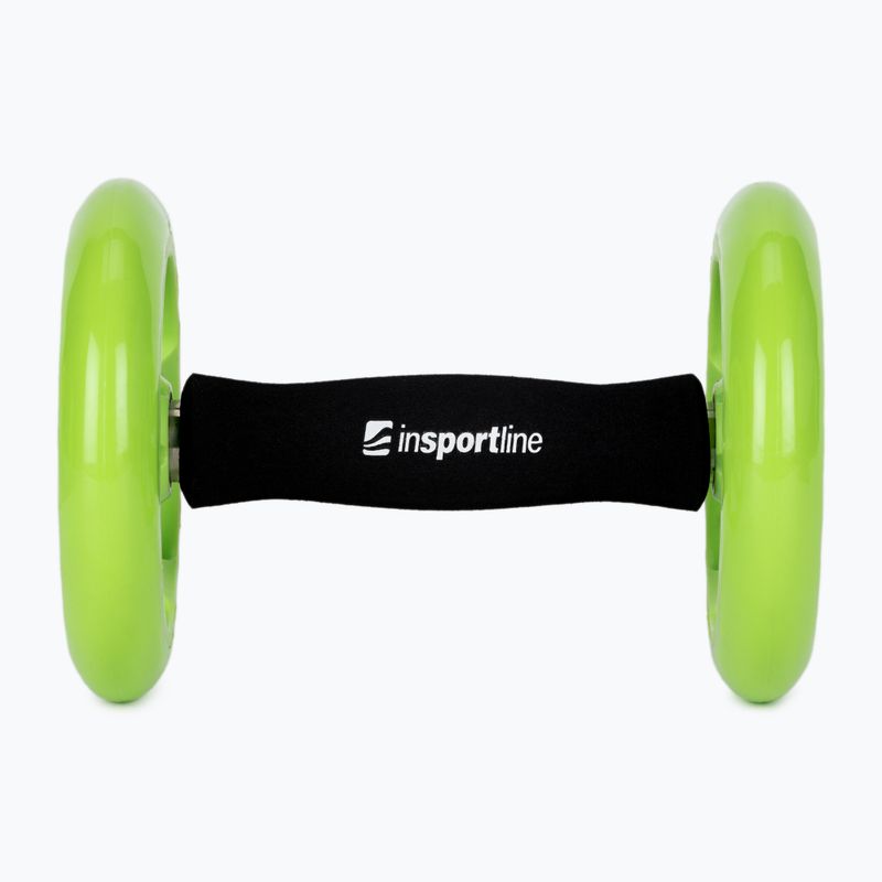 Ruote per esercizi InSPORTline Doppio verde 13474 3