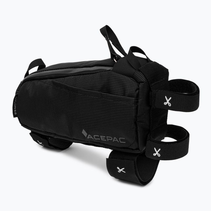 Borsa per telaio di bicicletta Acepac 141208 nero 2