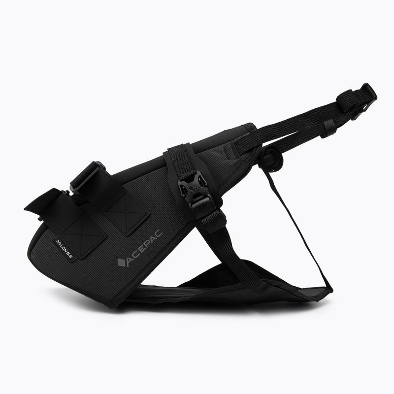Imbracatura per borsa da bici sotto la sella Acepac 143004 nero 2