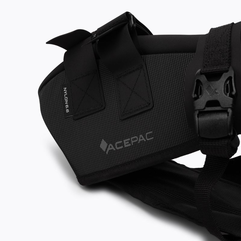 Imbracatura per borsa da bici sotto la sella Acepac 143004 nero 5