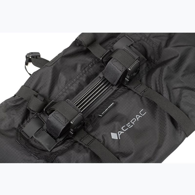 Acepac Bar Roll MKIII borsa da manubrio per bicicletta 16 l nero 7