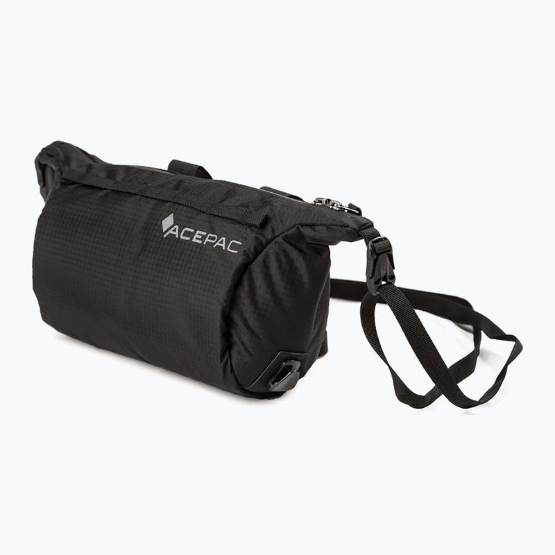 Acepac Barrel MKIII 2 l nero borsa da manubrio per bicicletta 4