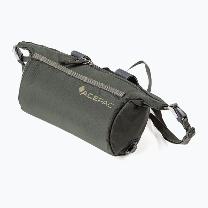 Borsa da manubrio per bicicletta Acepac Barrel MKIII 2 l grigio 4