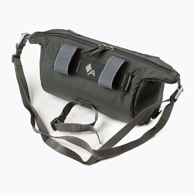 Borsa da manubrio per bicicletta Acepac Barrel MKIII 2 l grigio 5