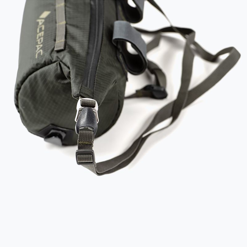 Borsa da manubrio per bicicletta Acepac Barrel MKIII 2 l grigio 6
