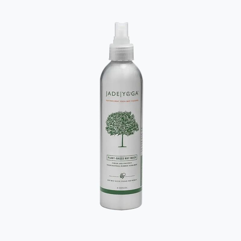 Jade Yoga Plant-Based Mat Wash 8 oz argento YMW8 spray per la pulizia dei tappetini