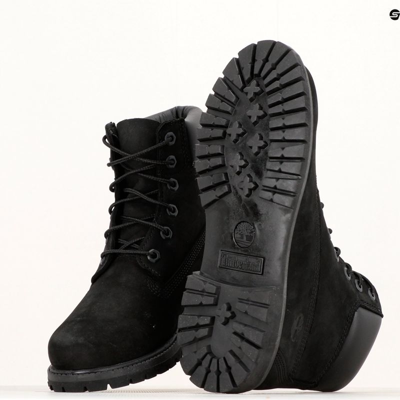 Stivali da trekking da donna Timberland 6In Premium Boot W nubuck nero 20