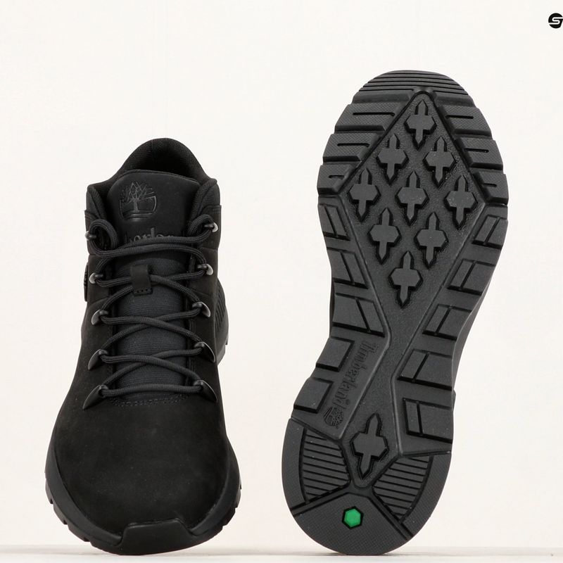 Timberland Euro Sprint Trekker Uomo stivali da trekking in nabuk neroout 20