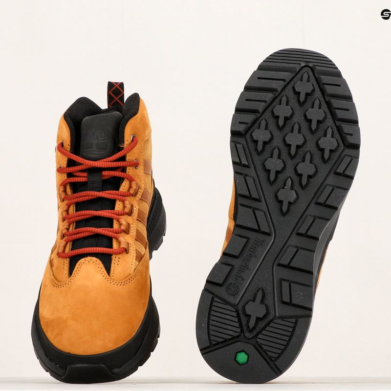 Uomo Timberland Euro Trekker Mid Pelle grano nubuck stivali da trekking 20