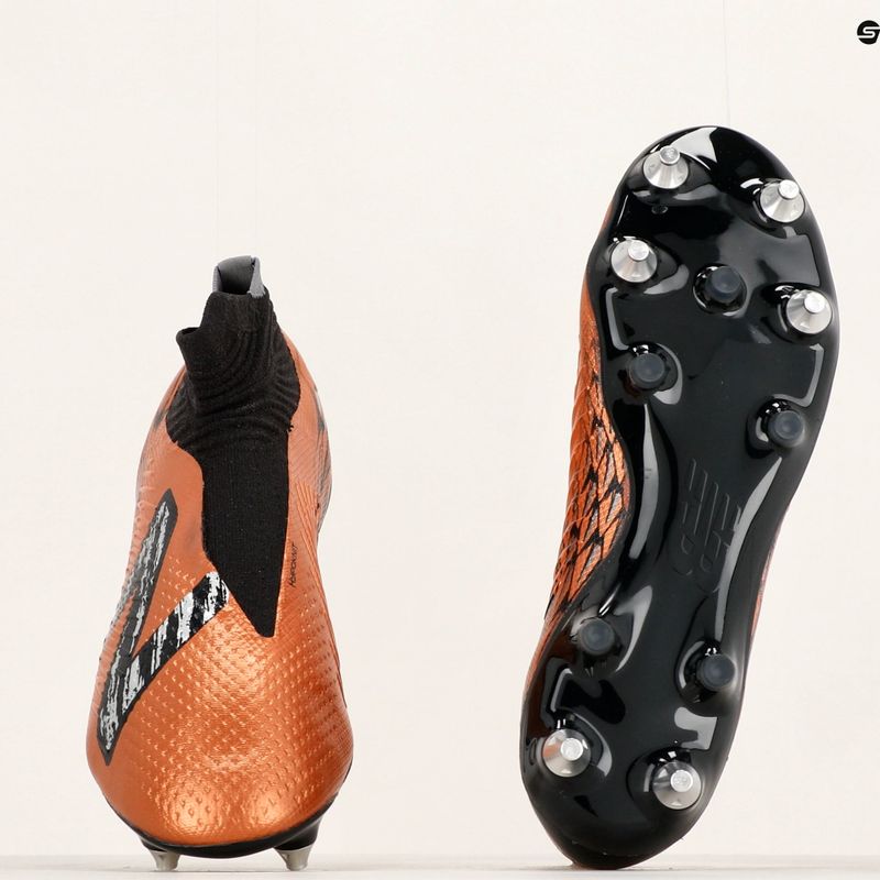 Scarpe da calcio New Balance Tekela V4 Pro SG in rame da uomo 14