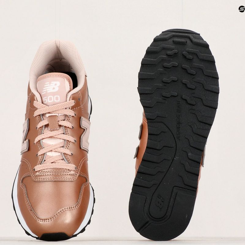 Scarpe da donna New Balance GW500V2 rosa metallizzato 13