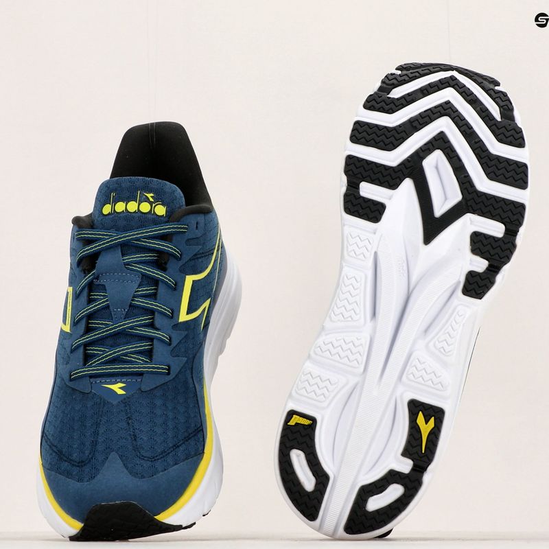 Scarpe da corsa da uomo Diadora Equipe Nucleo bl opale/primula della sera/bianco 12