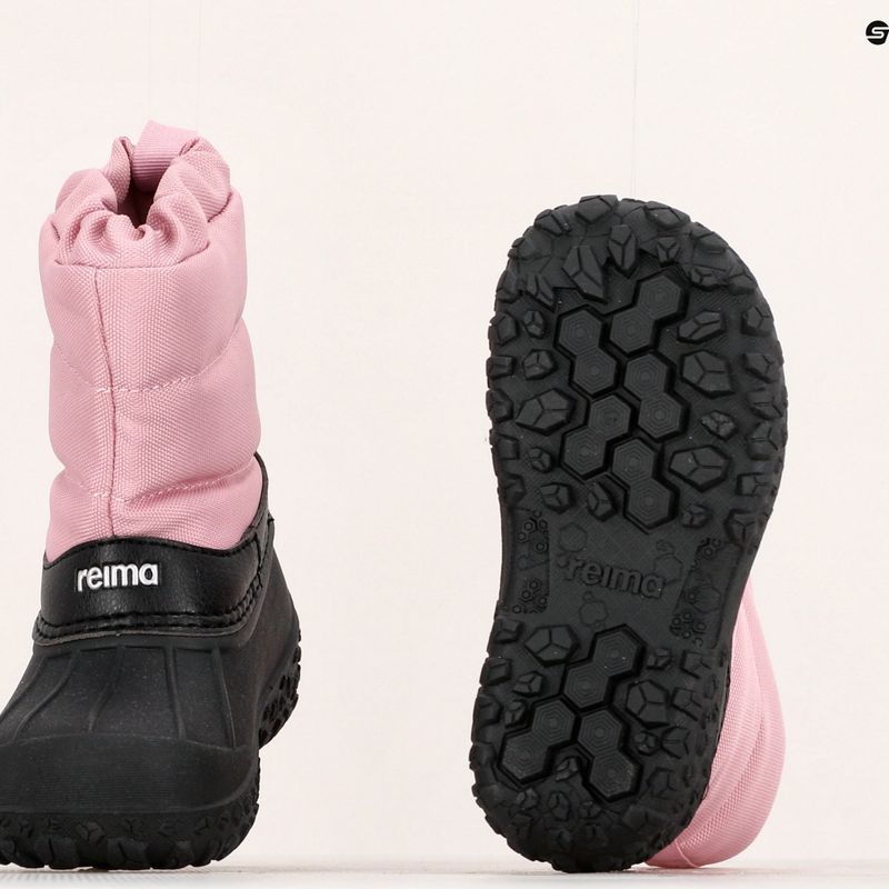 Stivali da neve per bambini Reima Loskari grigio rosa 14