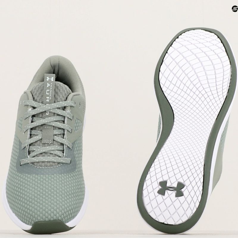 Scarpe da allenamento da donna Under Armour W Charged Aurora 2 grove green/grove green/metallic cristal gold 12