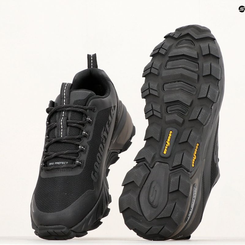 Skechers Max Protect Fast Track scarpe da uomo nero 12