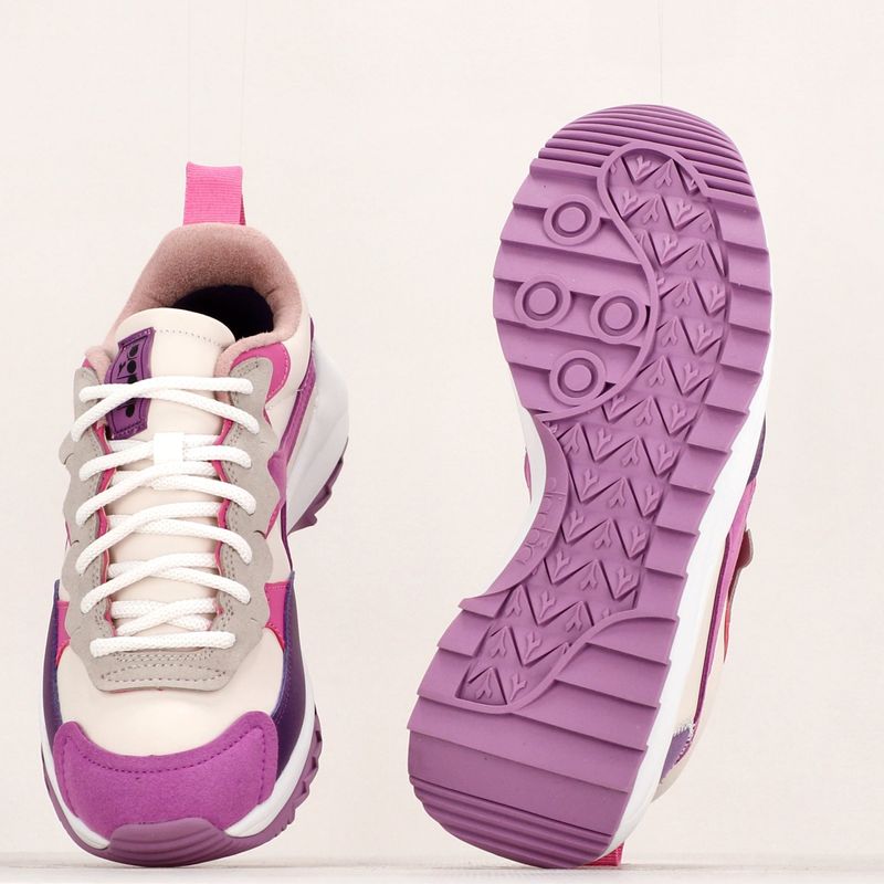 Scarpe da donna Diadora Jolly Pop blanc de blanc/mulberry 18