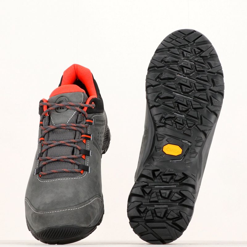 Scarponi da trekking da uomo Mammut Mercury IV Low GTX titanio/rosso caldo 23