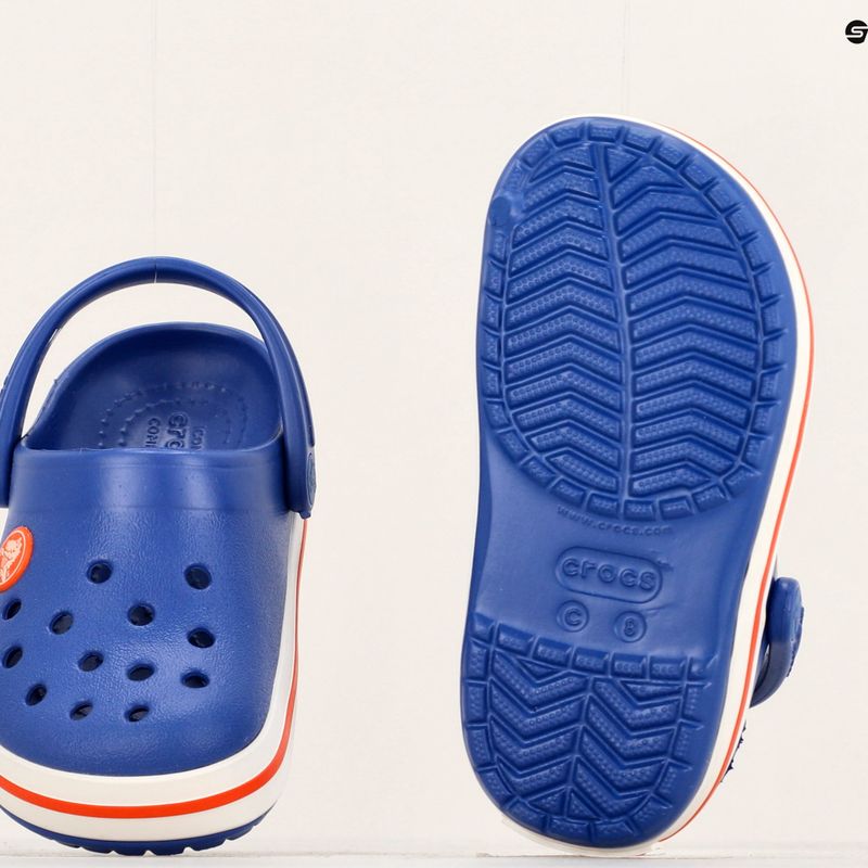 Infradito Crocs Crocband Clog per bambini 207005 blu ceruleo 12