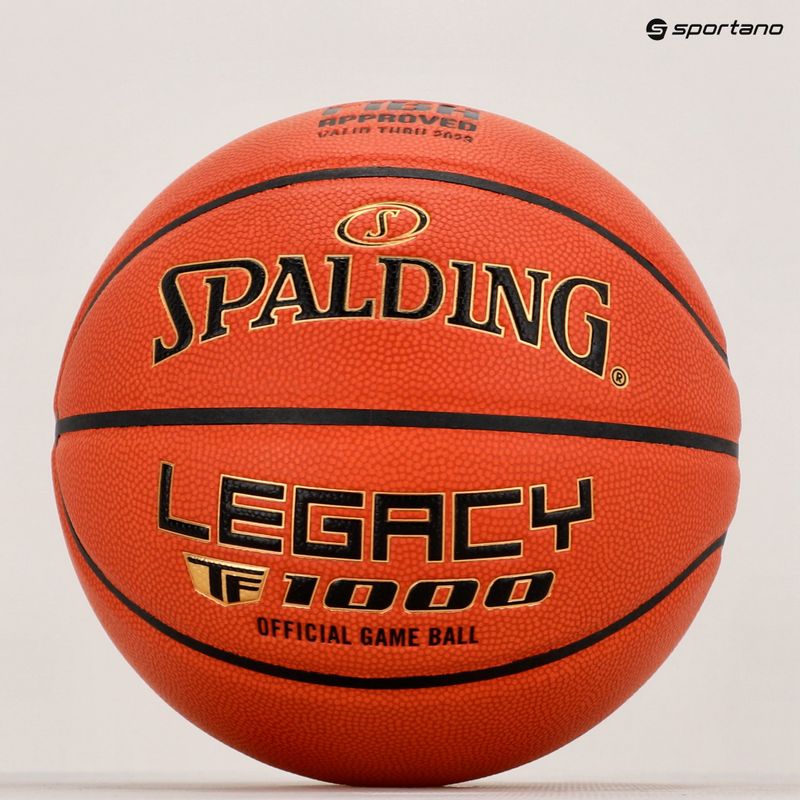Spalding TF-1000 Legacy FIBA basket arancione taglia 6 6
