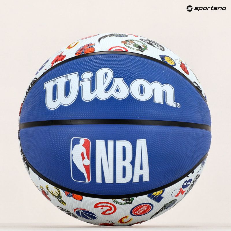 Wilson NBA All Team RWB basket blu/marrone taglia 7 8