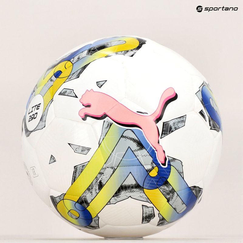 PUMA Orbit 5 HYB Lite 290 puma bianco / viola elettrico dimensioni 4 pallone da calcio 2