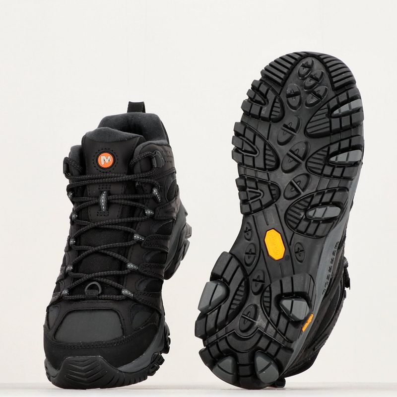 Scarpe da trekking da uomo Merrell Moav 3 Thermo Mid WP nero 18