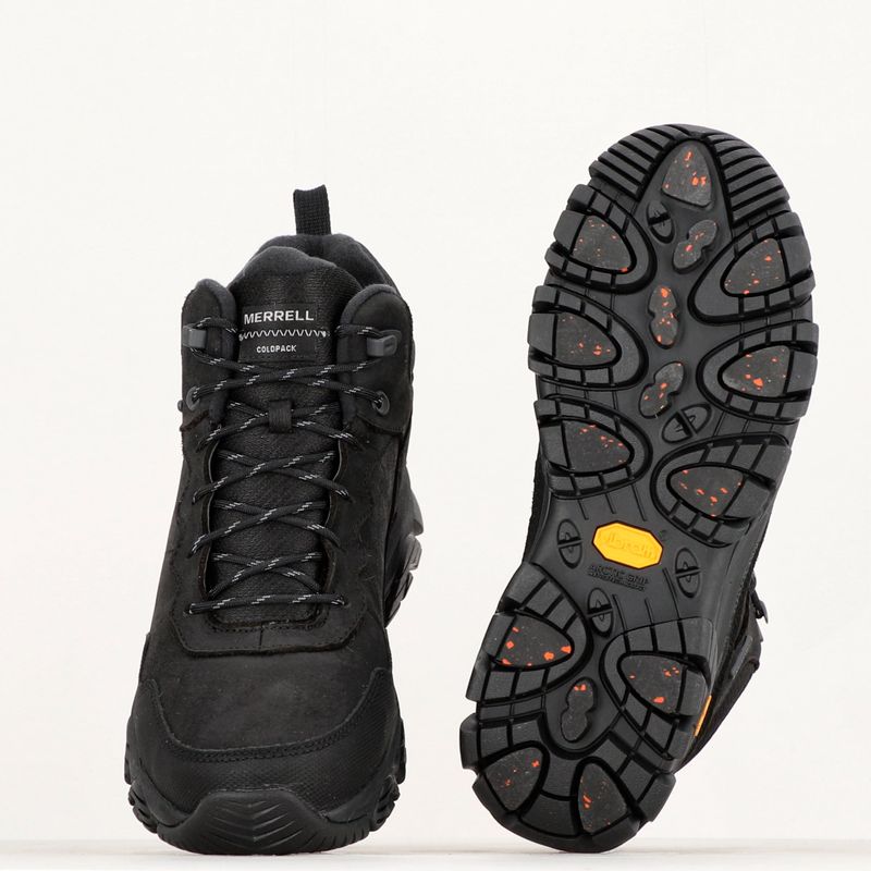 Scarpe da trekking da uomo Merrell Coldpck 3 Thermo Mid WP nero 18