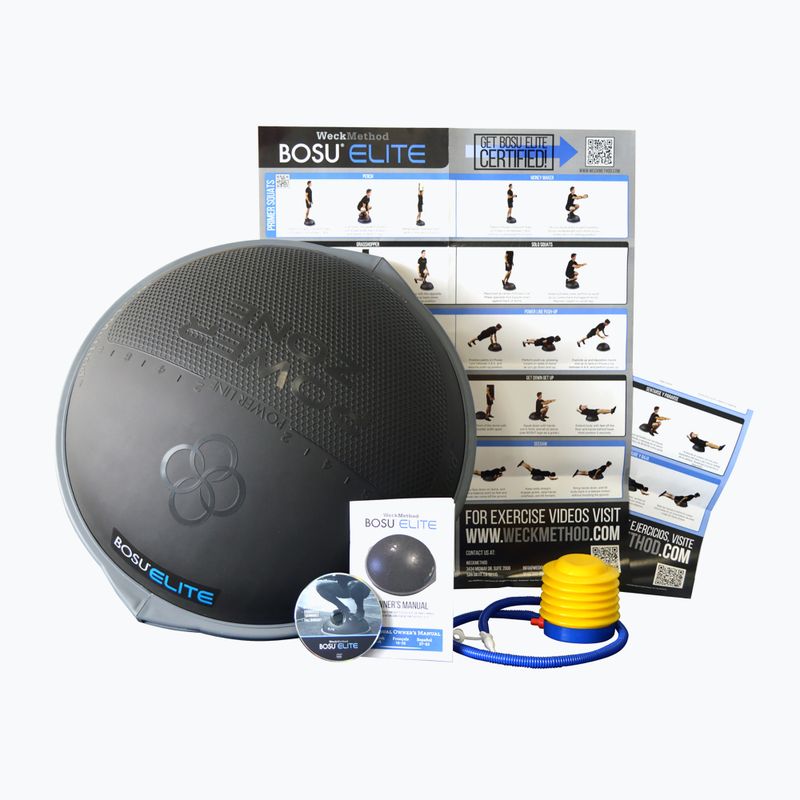 Cuscino di equilibrio BOSU Elite nero 350012 6