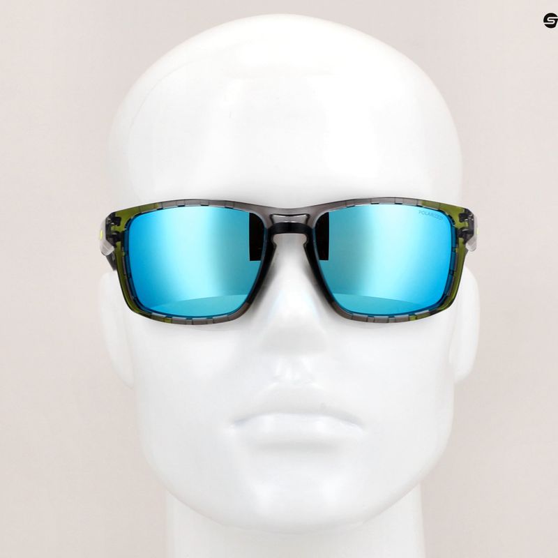 Occhiali da sole Julbo Shield Polar 4 Hd nero/giallo fluo/capsule ocean master 11